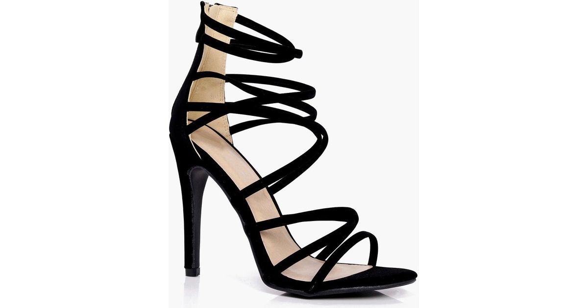 cross strap heels