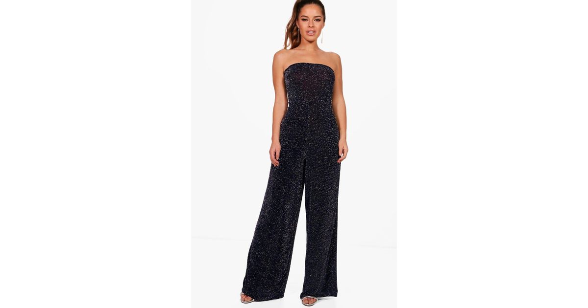 sparkly jumpsuit boohoo