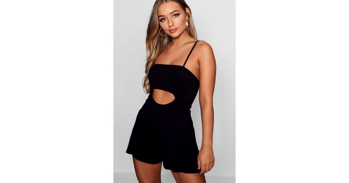 underboob playsuit