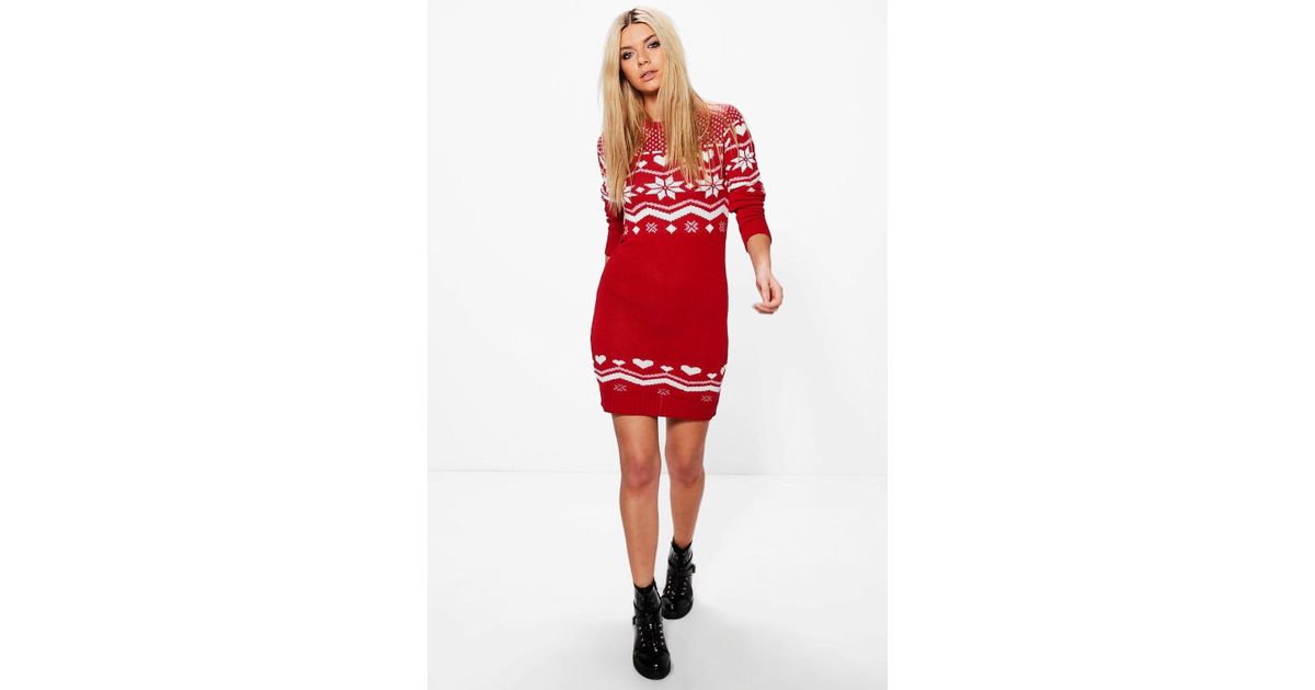 christmas jumper dress