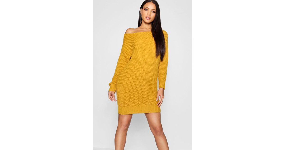 jumper dress yellow