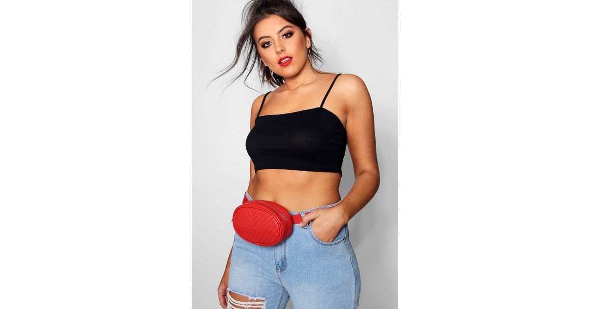 boohoo plus size bum bag