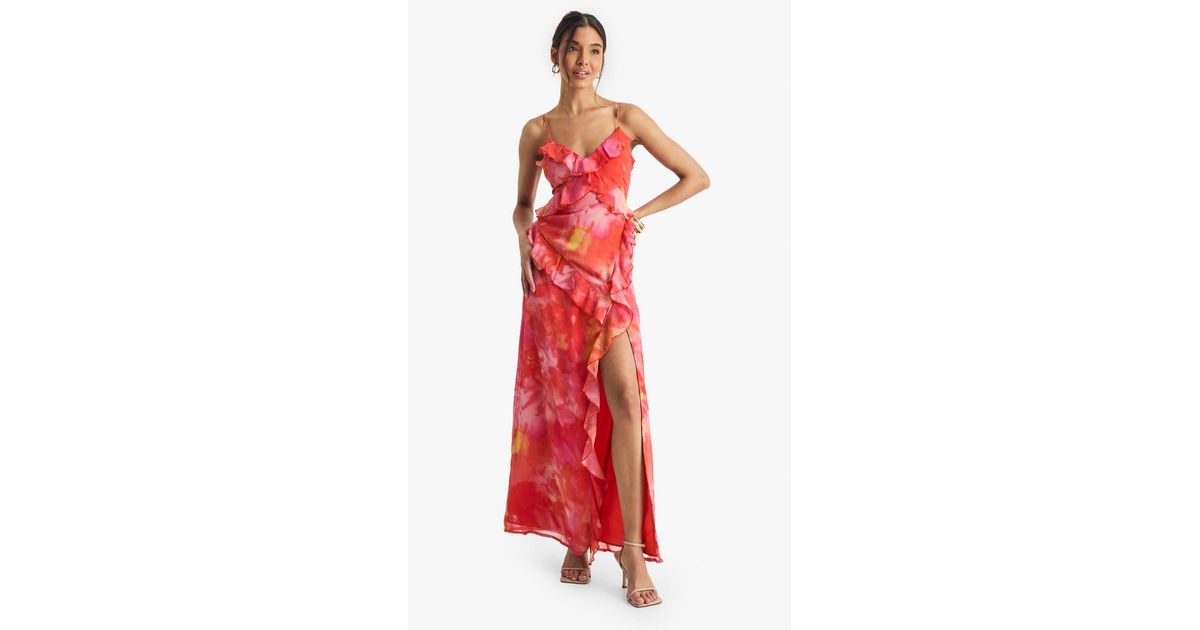chinese dress ladies Petal and Pup Women's Rori Ruffle Maxi Dress main image 1