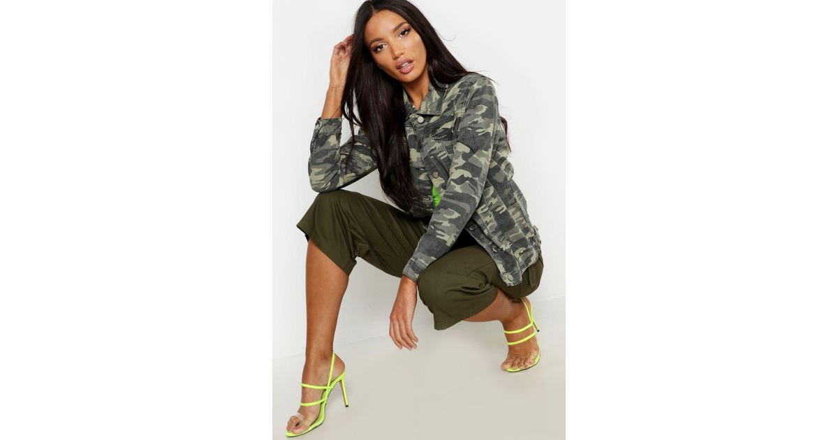 oversized camo jean jacket