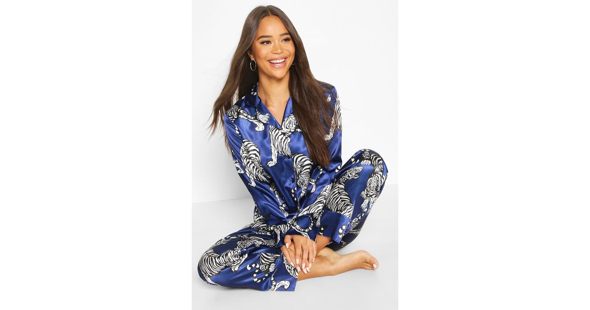 tiger silk pyjamas