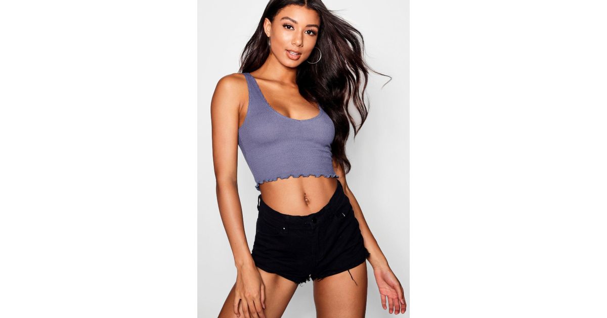 bum ripped denim shorts