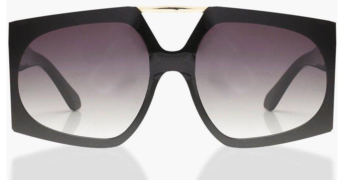 oversized brow bar sunglasses