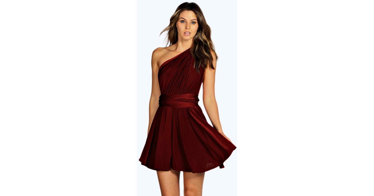 multiway dress boohoo