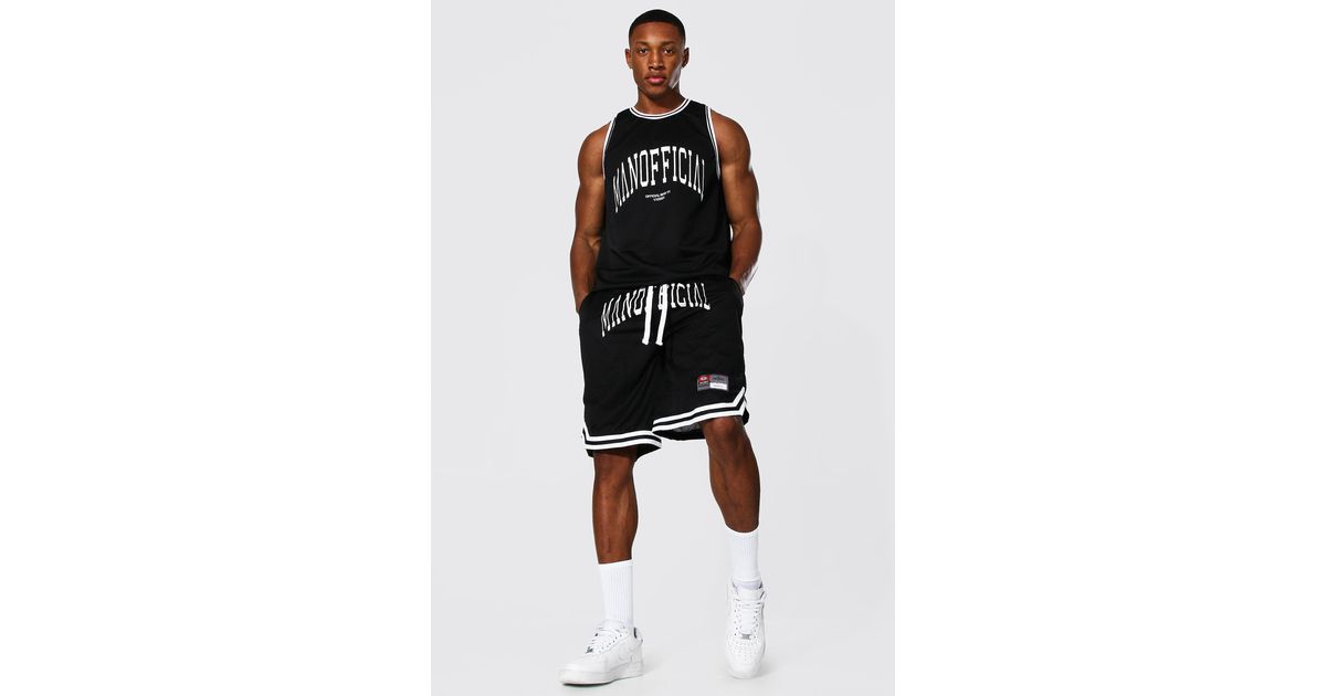 Print Mesh Basketball Short 