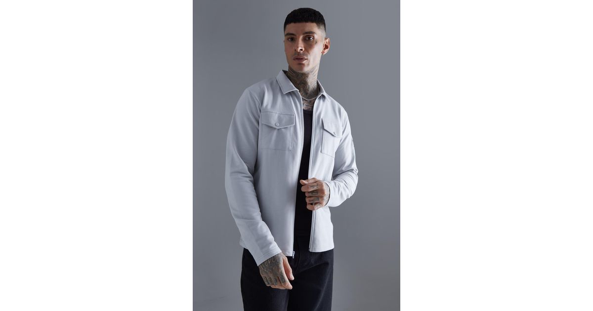 Boohooman utility deals jacket