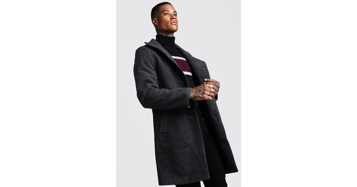 boohooman overcoat