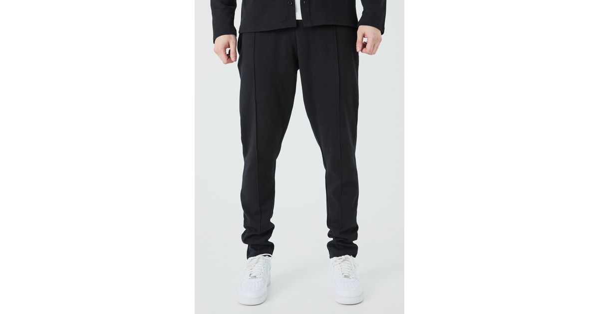Tall Slim Tapered Cropped Scuba Jogger