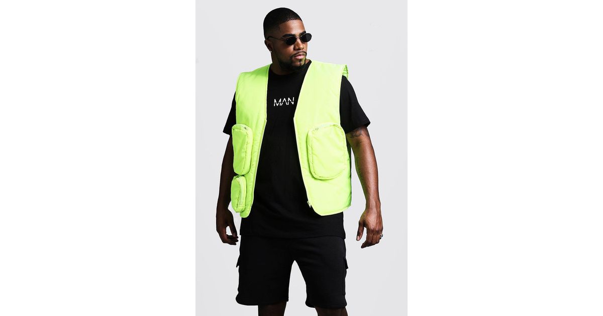 neon utility vest