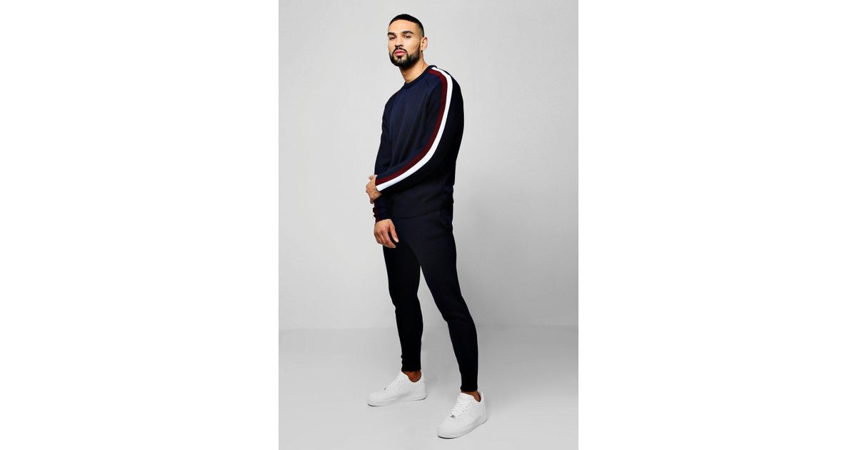 boohooman sweater tracksuit