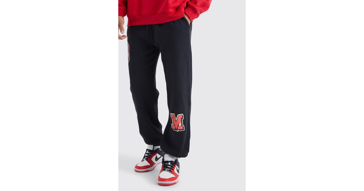 Oversized Varsity Graphic Sweatpants