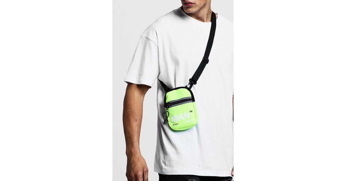 neon man bag