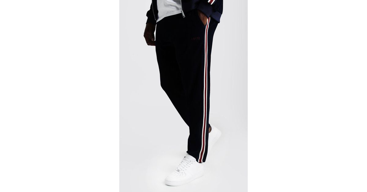 boohooman tall joggers