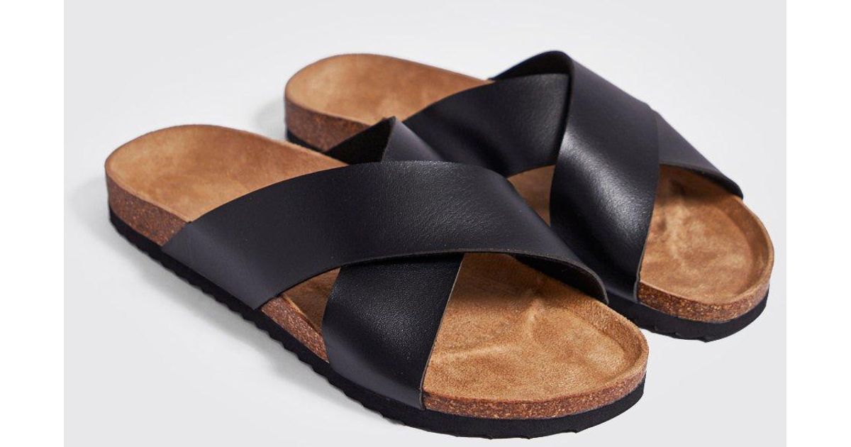 2 strap footbed sandals