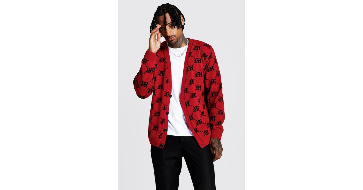 boohooman cardigan
