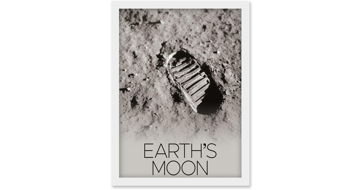 BoohooMAN Artery8 Nasa Our Solar System Moon Apollo 11 Boot Print Lunar ...