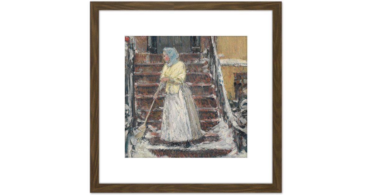 Artery8 Voka New York 7th Avenue Wandbild – Acryl-Kunst Im Holzrahmen, 16x16 Zoll, Bunt Und Dekorativ