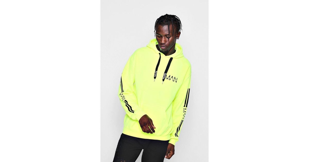 neon green designer hoodie