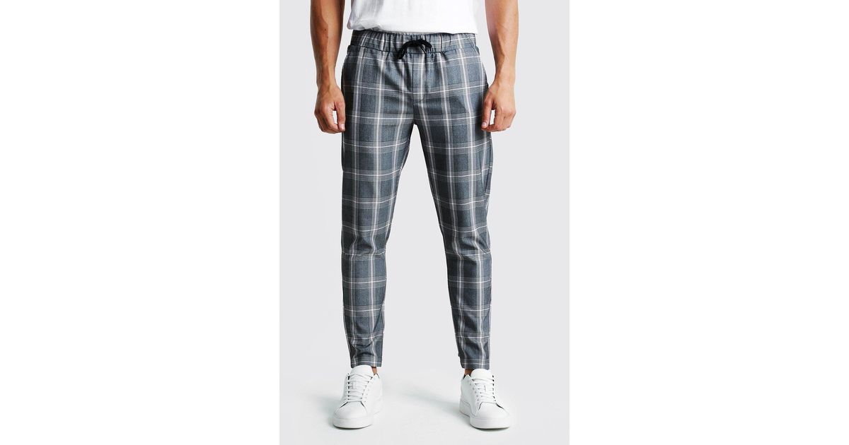 Brand MERAKI Mens Skinny Fit Smart Pintuck Trousers