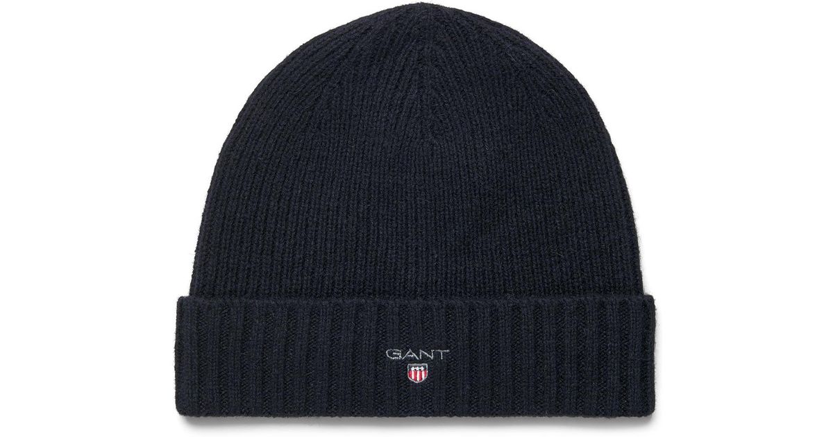 gant wool lined beanie