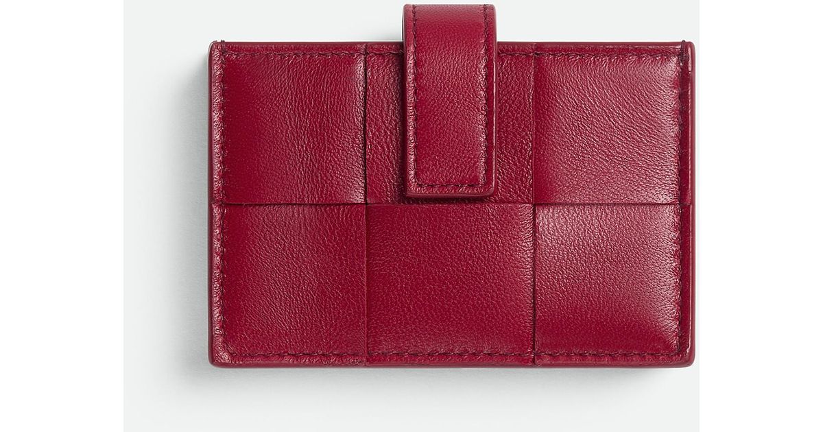 【BOTTEGA VENETA】カセット アコーディオン カードホルダー Bottega Veneta直営店カセットアコーディオンカードホルダー