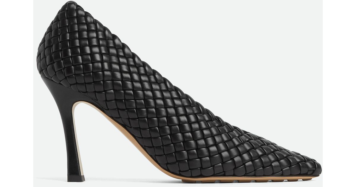 【 BOTTEGA VENETA 】ソフィア ポンプ パンプス Bottega Veneta ソフィア ポンプ ブラック | Lyst