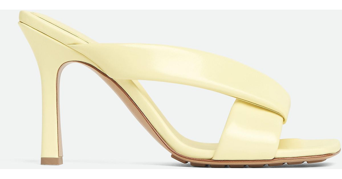 Bottega Veneta リーヴァ ミュール ナチュラル | Lyst