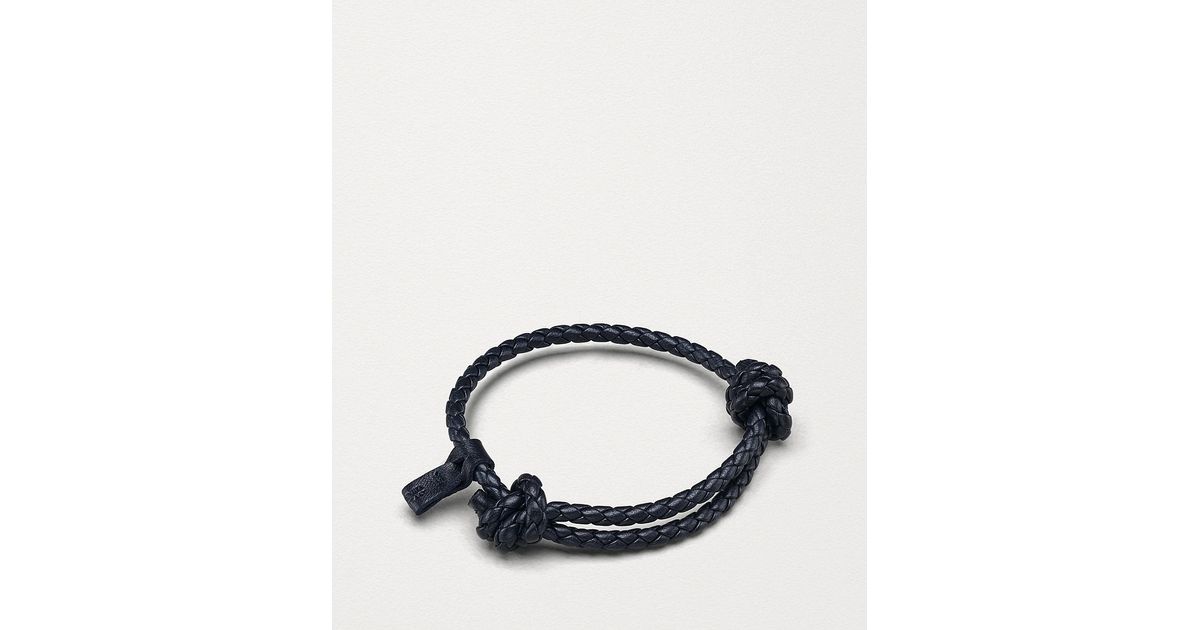Bottega Veneta Bracelet in Blue for Men | Lyst