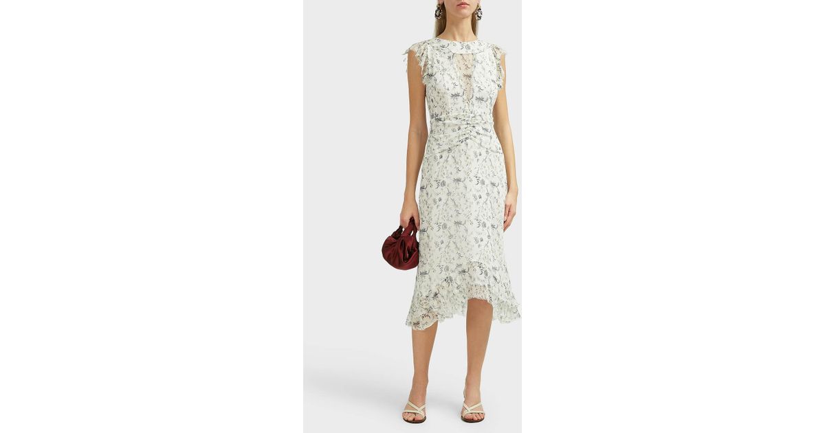 sir the label posey ruffle gown