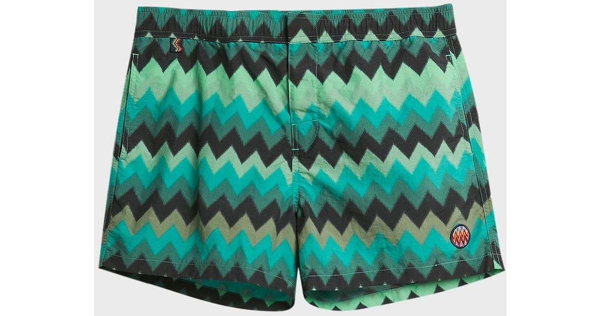 missoni swim shorts