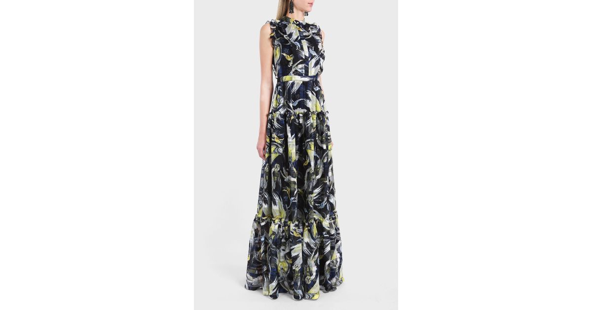 erdem ava night bird gown