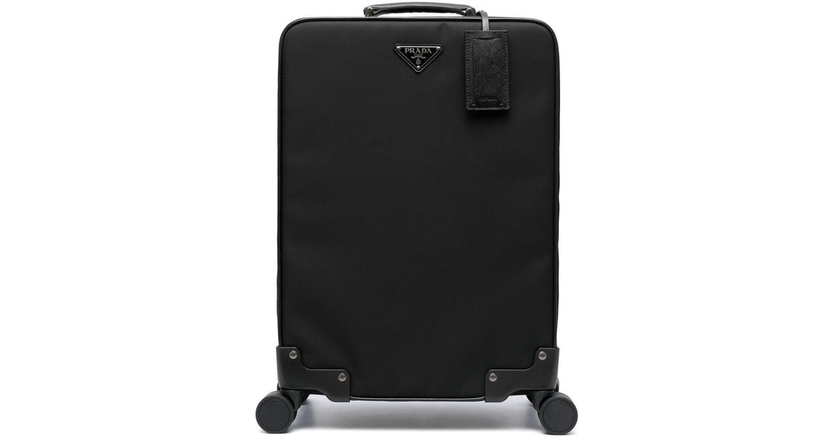 Prada 4wheels luggage in Black for Men Lyst