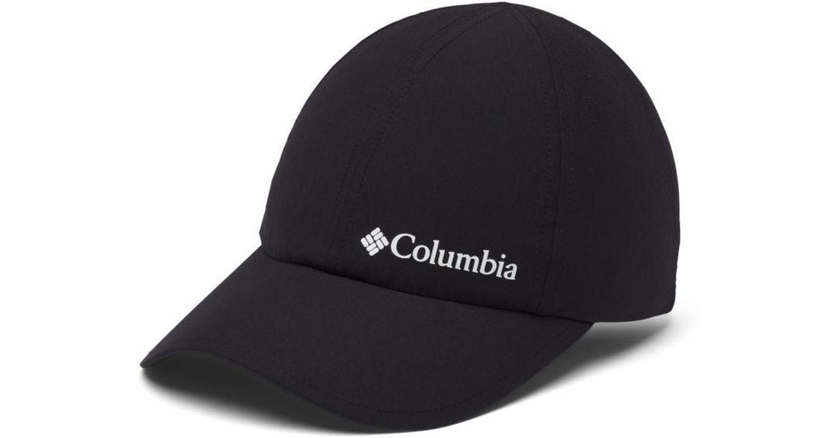 Columbia Black Front Logo Cap for Men | Lyst