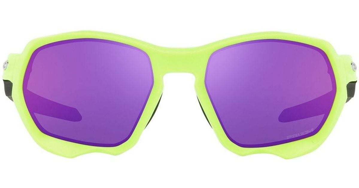 Oakley Lime Green Acetate Plazma Tinted Sunglasses in Purple Lyst