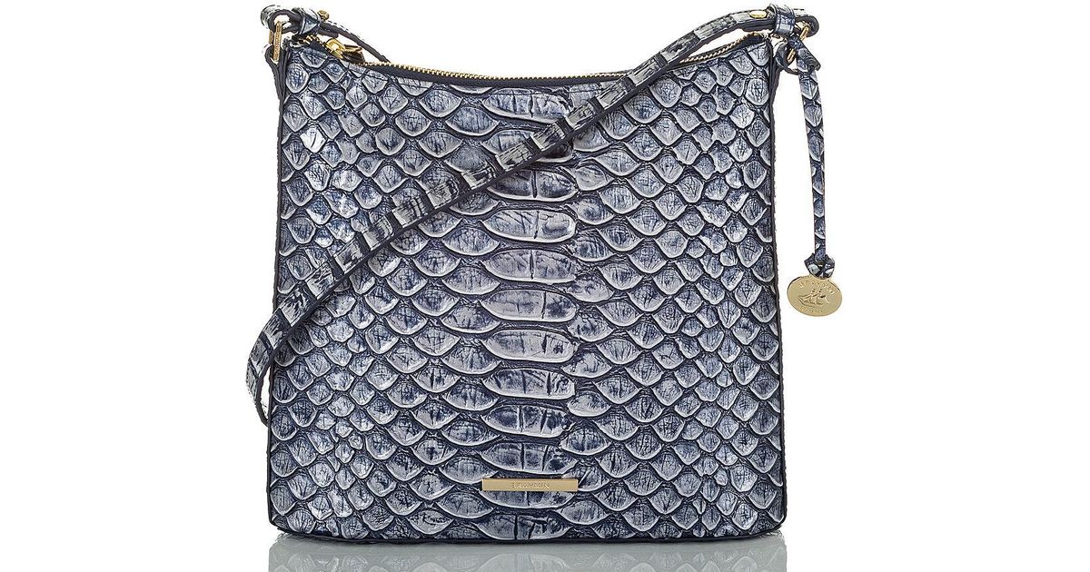 brahmin carla denim cruz