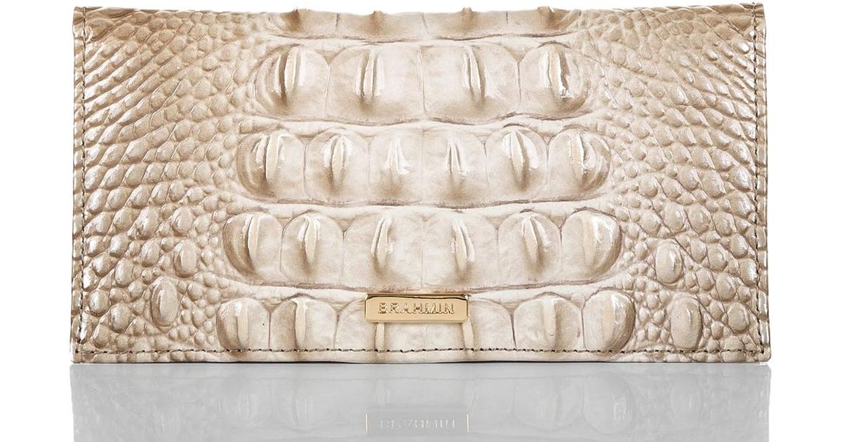brahmin checkbook holder