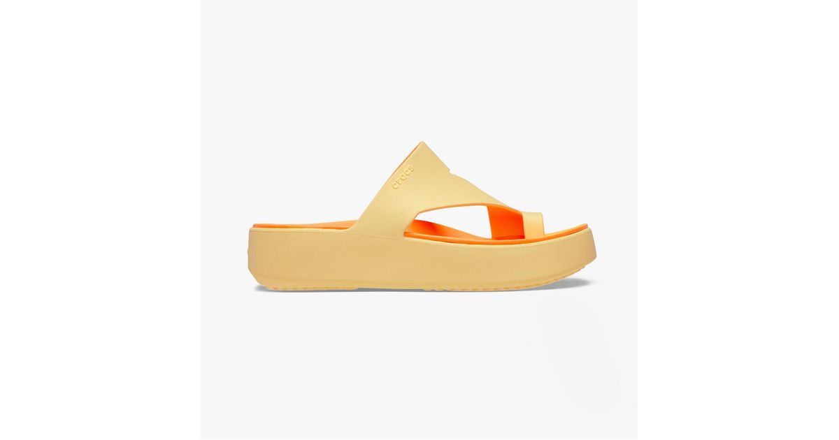 Crocs™ 210834-78Z Heeled Sandals in White | Lyst UK