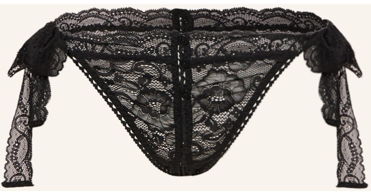 Aubade Slip Ouvert BOÎTE À DÉSIR mit Geschenkbox in Schwarz | Lyst DE