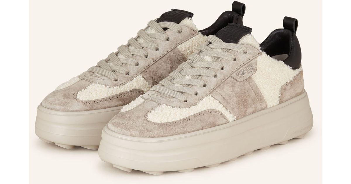 Kennel Schmenger Sneaker BREAK mit Teddyfell in Natur Lyst DE