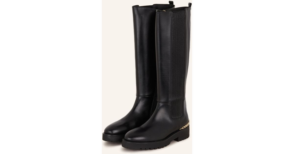 Aigner Stiefel AVA 44 in Schwarz Lyst DE