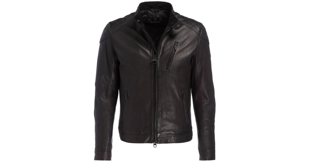 barbour lederjacke