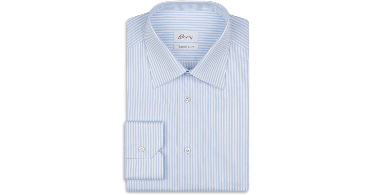 Brioni Men/'s Pink Micro Check 100/% Cotton Striped Pajamas