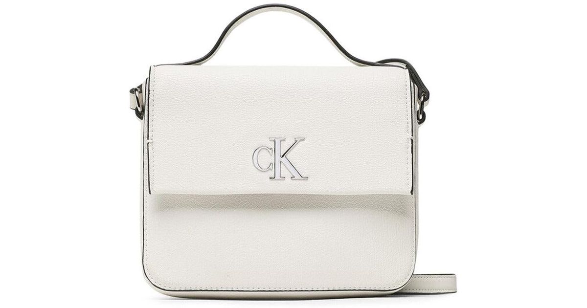 Calvin Klein Crossbody Bag in White Lyst