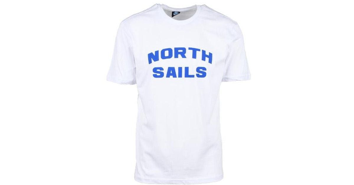 North Sails T-shirt in White for Men | Lyst