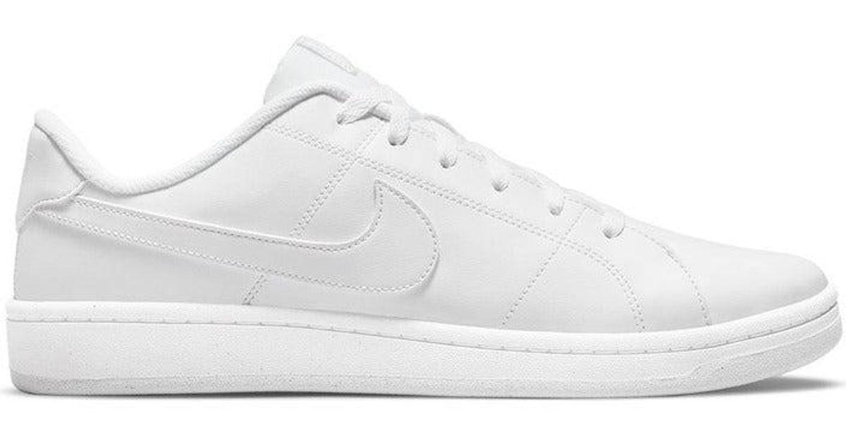 nike knit shoes white