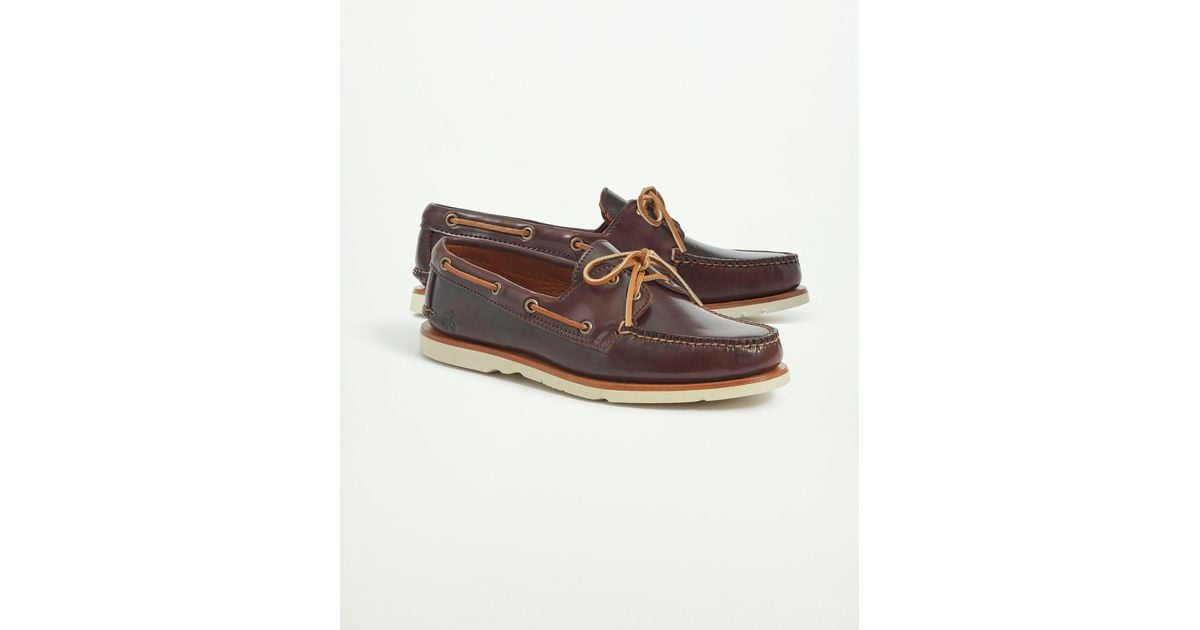 Brooks Brothers Sperry X A/o 2eye Cordovan Shoes in Brown for Men Lyst